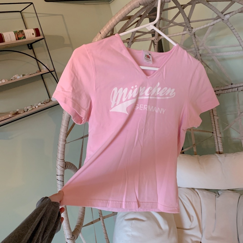 Balletcore soft Baby Pink Women's Fit Tee pastel pink fitted tee pink athleisure